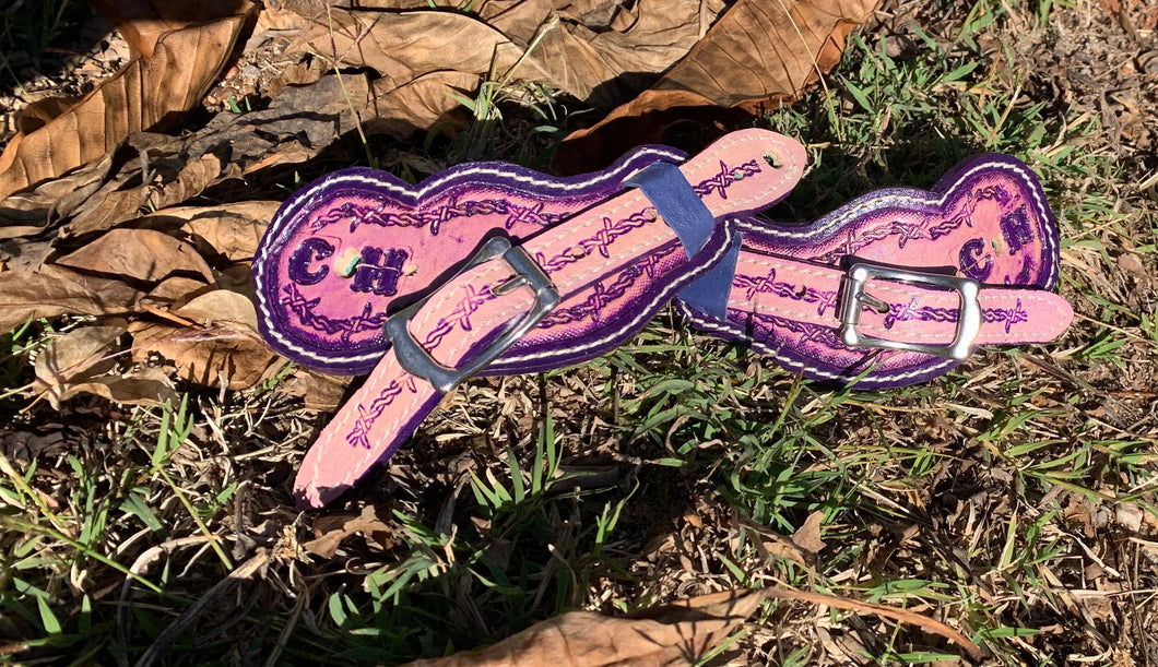 Personalised spur straps