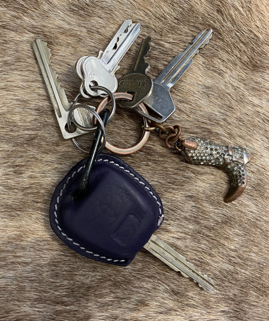 Kangaroo leather key case